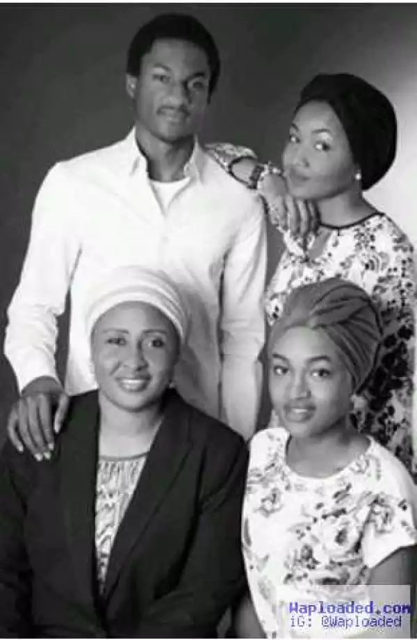 See The Adorable Mother’s Day Photo Of Aisha Buhari And Her Kids